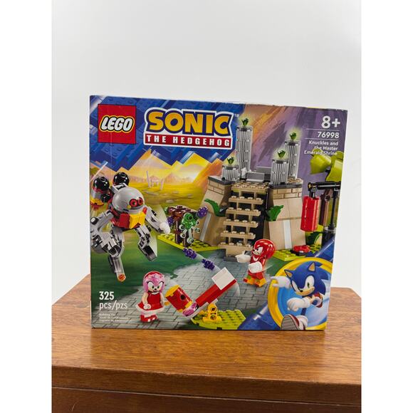 LEGO 76998 NIB Knuckles and the Master Emerald Shrine 325 Pieces Ages 8+ - Picture 8 of 12